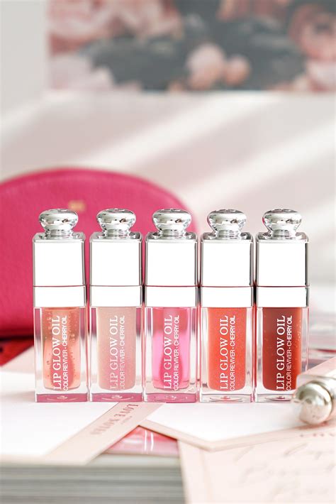 dior lipoil set|christian Dior lip gloss oil.